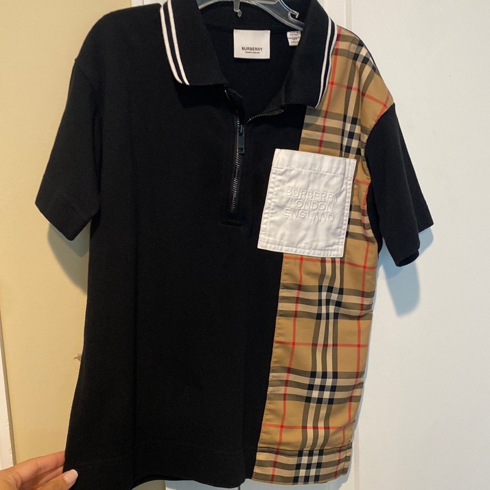 Boys Burberry shirt